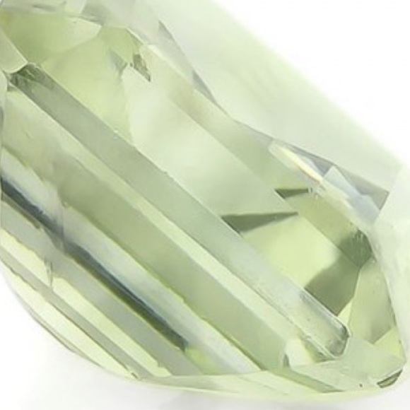 NWOT 4.2 CTW Green Amethyst Emerald Cut AAA Grade Gemstone - Picture 2 of 10